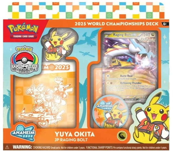 Pokemon 2025 World Championship Deck (JP Raging Bolt)