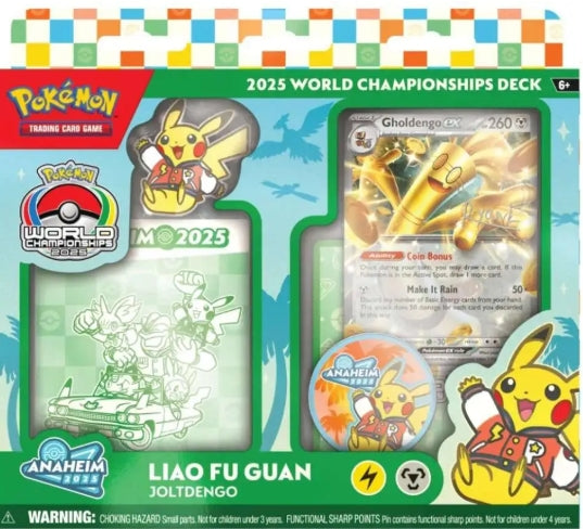Pokemon 2025 World Championship Deck (Joltdengo) (PRE-ORDER)