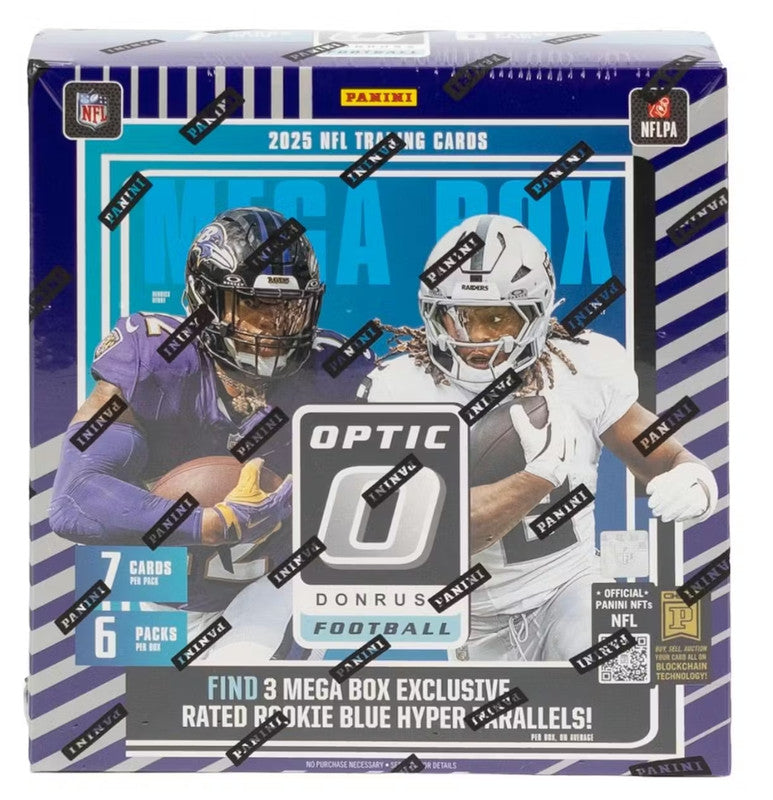 2025 Panini Donruss Optic Football Mega Box