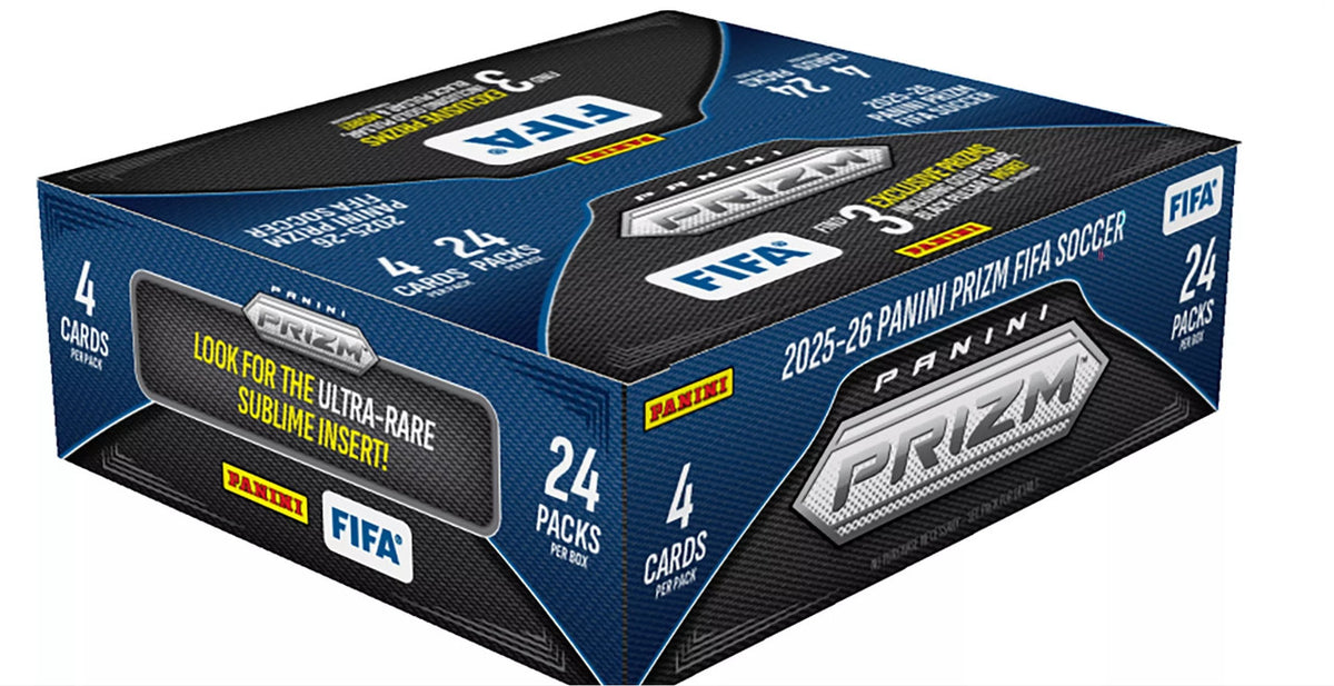 2025/26 Panini Prizm FIFA Soccer Retail Box