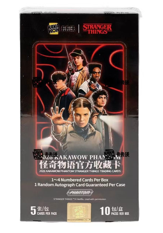 2026 Kakawow Phantom Stranger Things Hobby Box