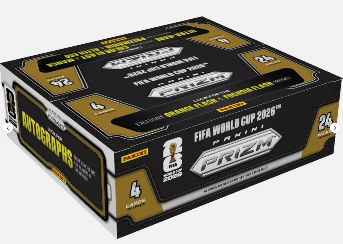 2026 Panini Prizm FIFA World Cup Soccer Retail Box (SALE)