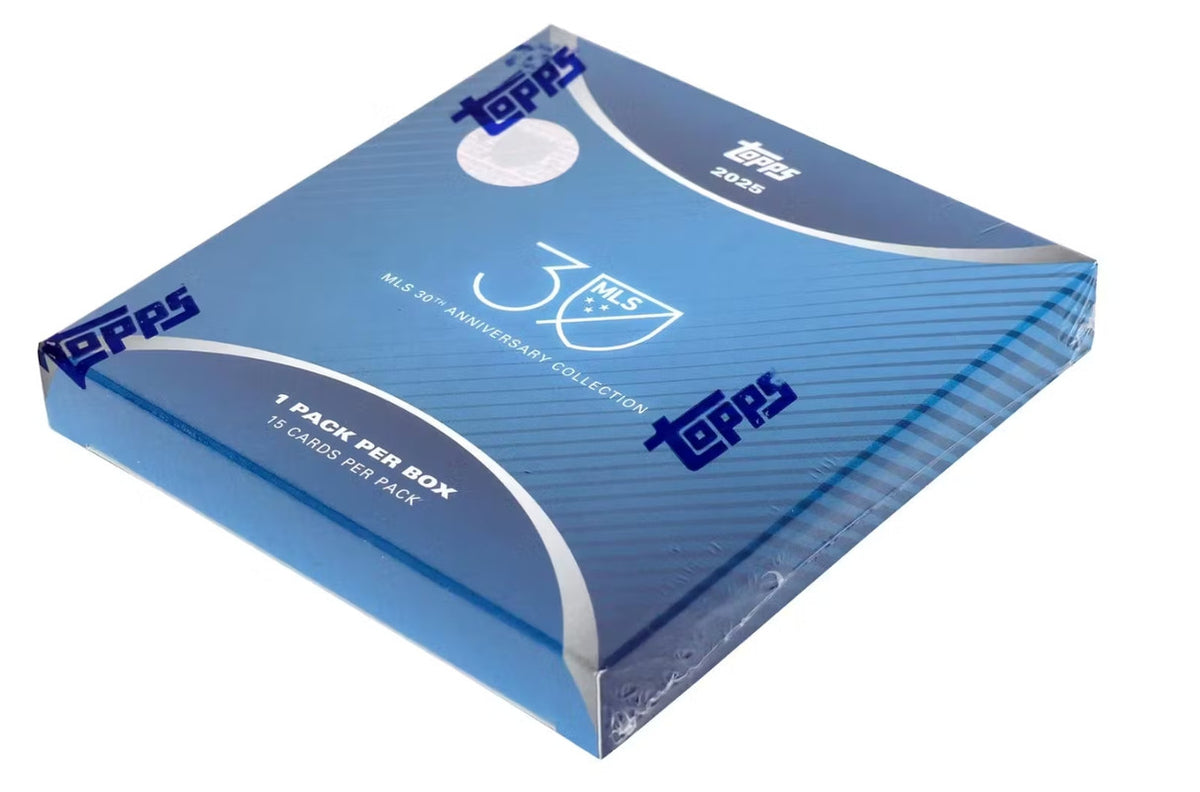 2025 Topps MLS Major League Soccer 30th Anniversary Collection Soccer Box