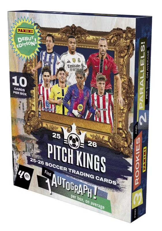 2025/26 Panini Pitch Kings Soccer Hobby International Box (SALE)