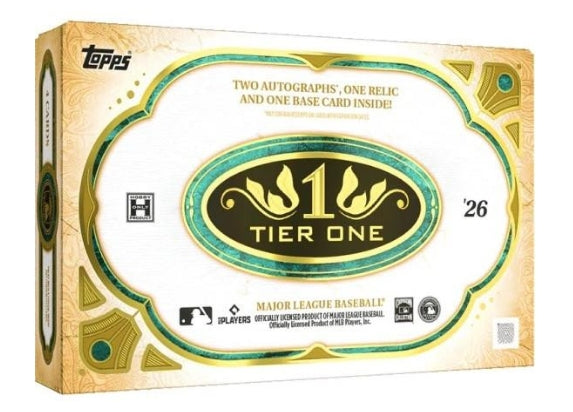 2026 Topps Tier One Baseball Hobby Box