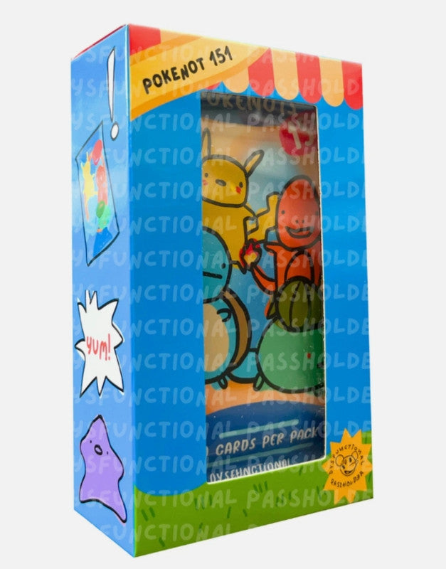 Pokenot TCG: Pokenot 151 Dysfunctional Passholder Box