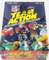 1983 Fleer Team Action Football Hobby Box
