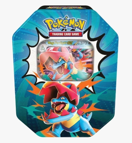 Pokemon TCG: Mega Evolution - Ascended Heroes Tin (Mega Feraligatr ex)