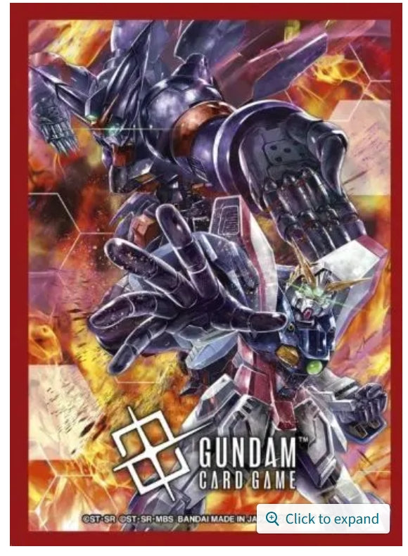 Gundam CG - Sleeves (Shining Gundam VS Master Gundam)
