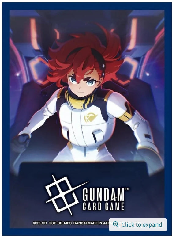Gundam CG - Sleeves (Suletta Mercury)