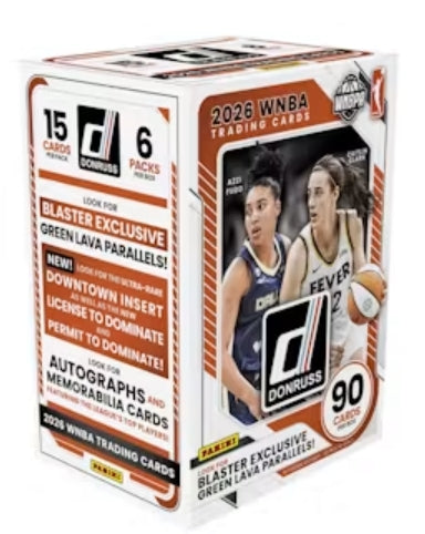 2026 Panini Donruss WNBA Basketball Blaster Hobby Box (PRE-ORDER)