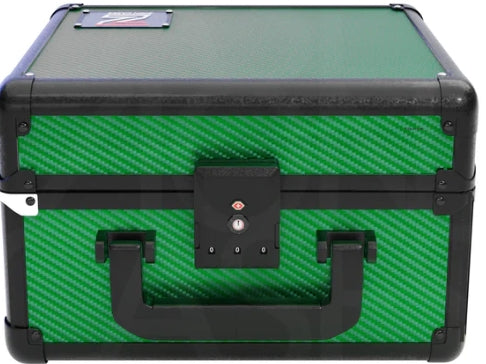 Zion Cases Slab Case 2 ROW - Carbon Fiber Green