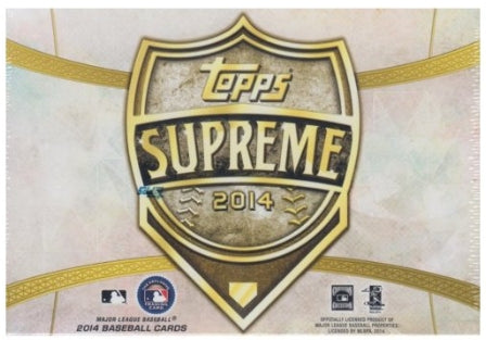 2014 Topps Supreme Baseball Hobby Box