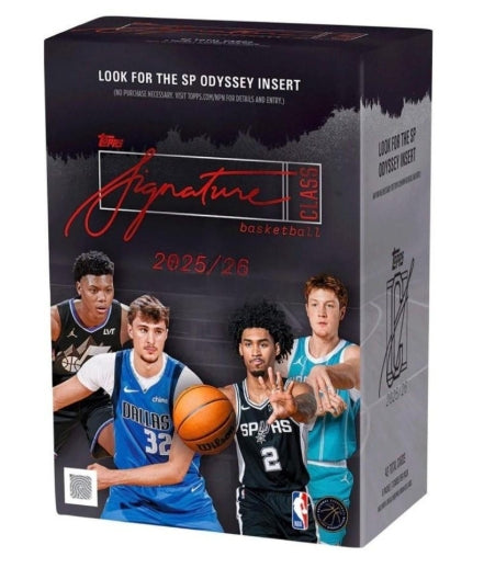 2025/26 Topps Signature Class Basketball Blaster Box