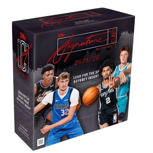 2025/26 Topps Signature Class Basketball Mega Box