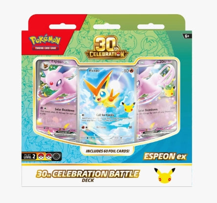 Pokemon TCG: 30th Celebration Battle Deck (Espeon Ex)