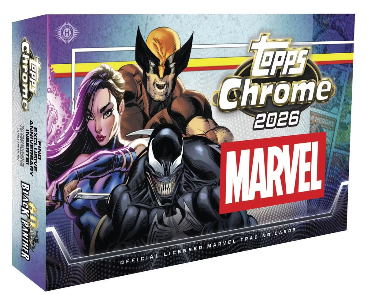 2026 Topps Marvel Comics Chrome Hobby Box