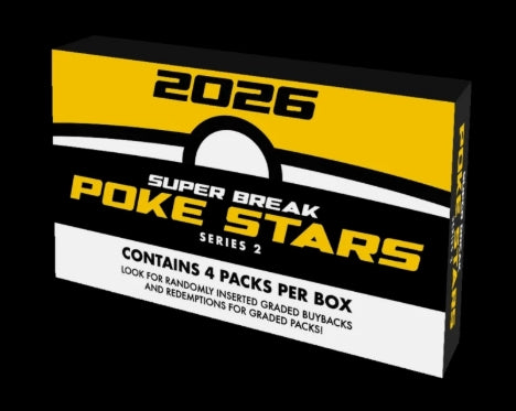 2026 Super Break Poke Stars Series 2 Box