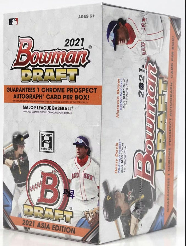 2021 Bowman Draft Baseball Asia Exclusive Hobby Box