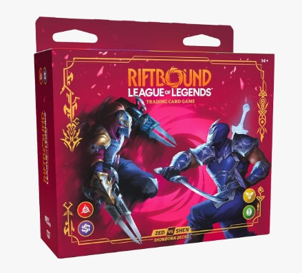Riftbound League of Legends TCG: Vendetta Showdown Decks - Zed vs Shen