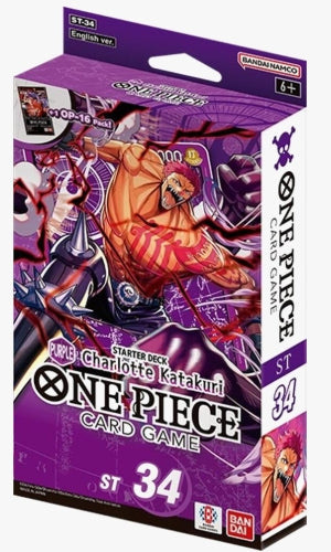 One Piece TCG: Purple Charlotte Katakuri Starter Deck EX (ST-34)