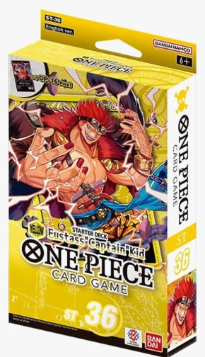 One Piece TCG: Yellow Eustass Captain Kid Starter Deck EX (ST-36)