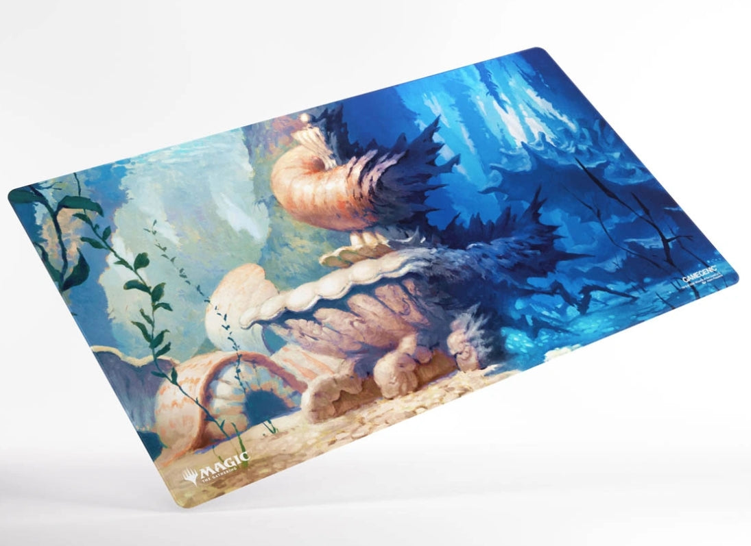 Gamegenic Shiny Playmat Magic the Gathering - Lorwyn Eclipsed (Hallowed Fountain)