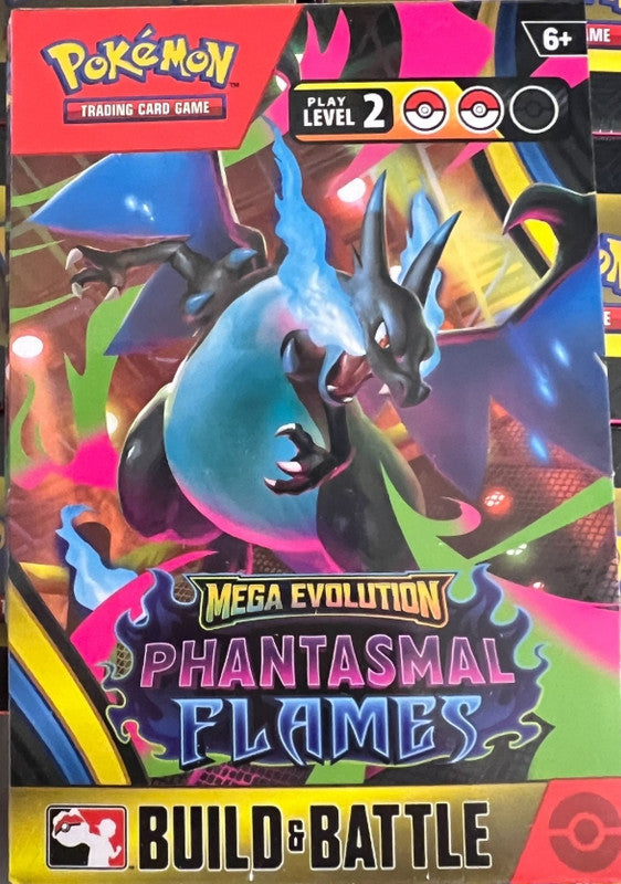 Pokemon TCG: Mega Evolution - Phantasmal Flames Build and Battle Box