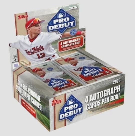 2026 Topps Pro Debut Baseball Hobby Jumbo Box (PRE-ORDER)