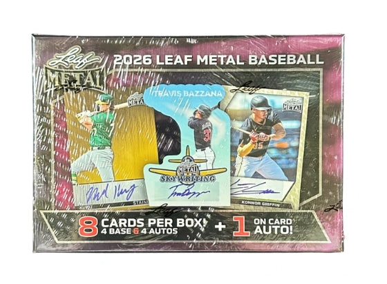 2026 Leaf Metal Baseball Hobby Box (SALE)