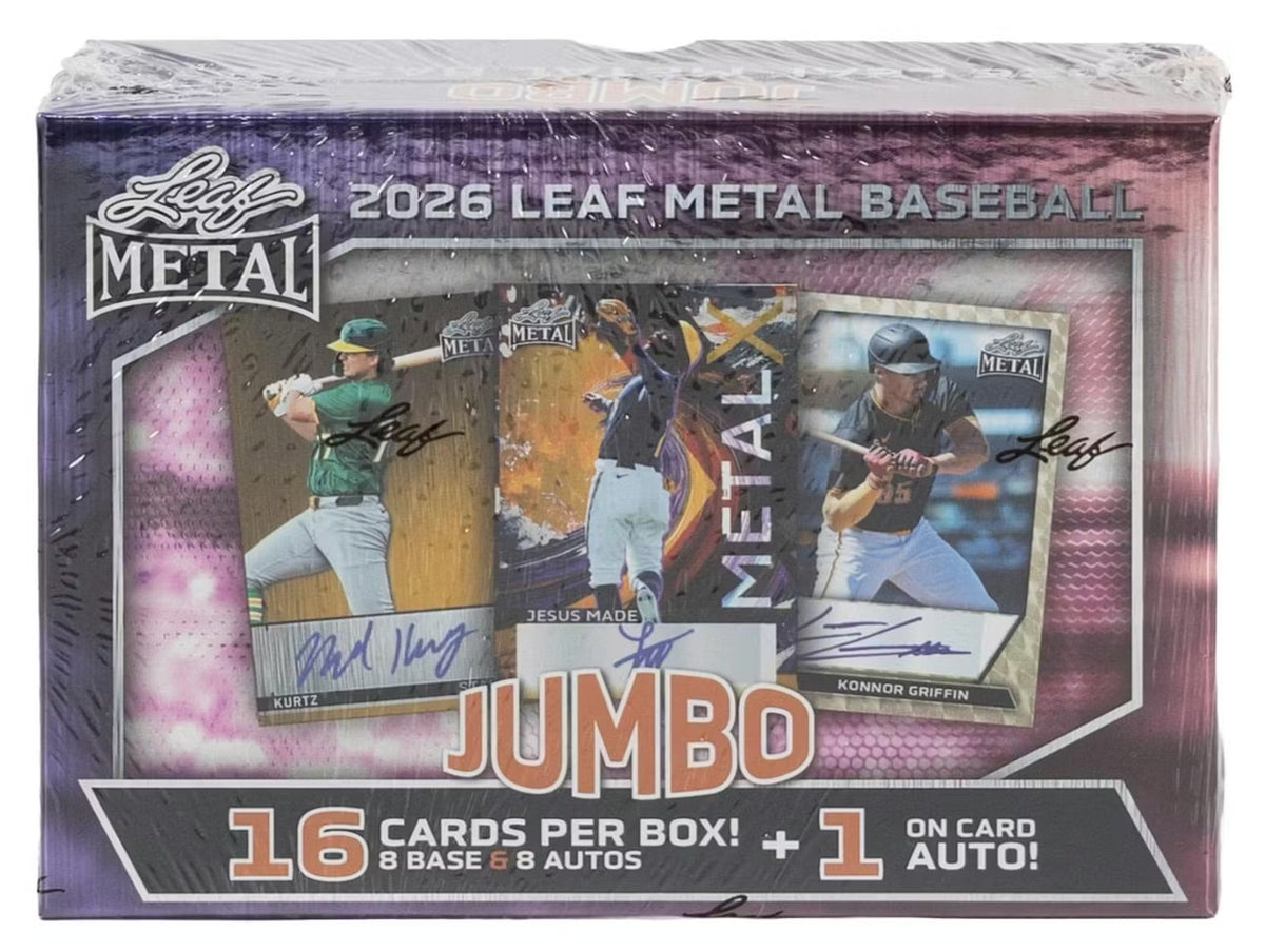 2026 Leaf Metal Baseball Hobby Jumbo Box