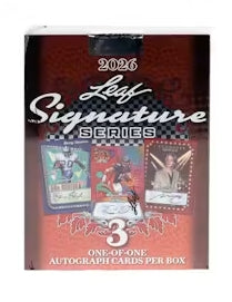 2026 Leaf Signature Series Hobby Box