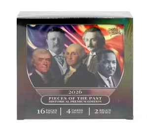 2026 Keepsake Pieces of the Past Historical Premium Edition Hobby Box