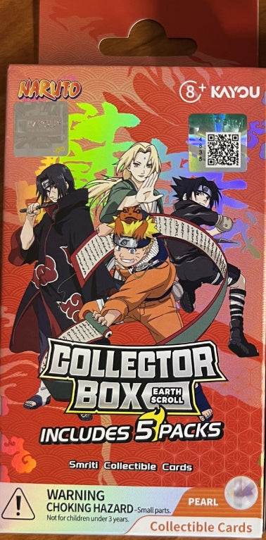 2026 Kayou Naruto Smriti Series 2 Earth Scroll Hanger Box (5 Packs)