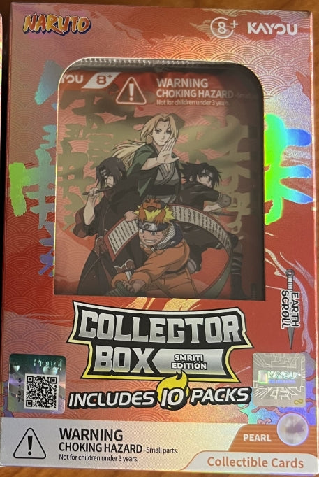 2026 Kayou Naruto Smriti Series 2 Earth Scroll Collector Box (10 Packs)