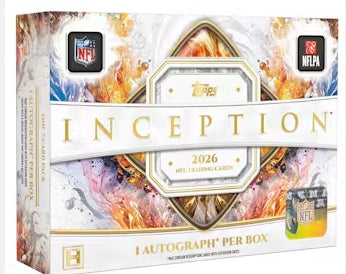 2026 Topps Inception Football Hobby Box (PRE-ORDER)