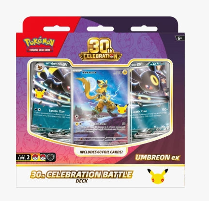 Pokemon TCG: 30th Celebration Battle Deck (Umbreon Ex)