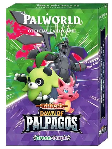 Palworld TCG: Dawn of Palpagos Trial Deck (Green and Purple)