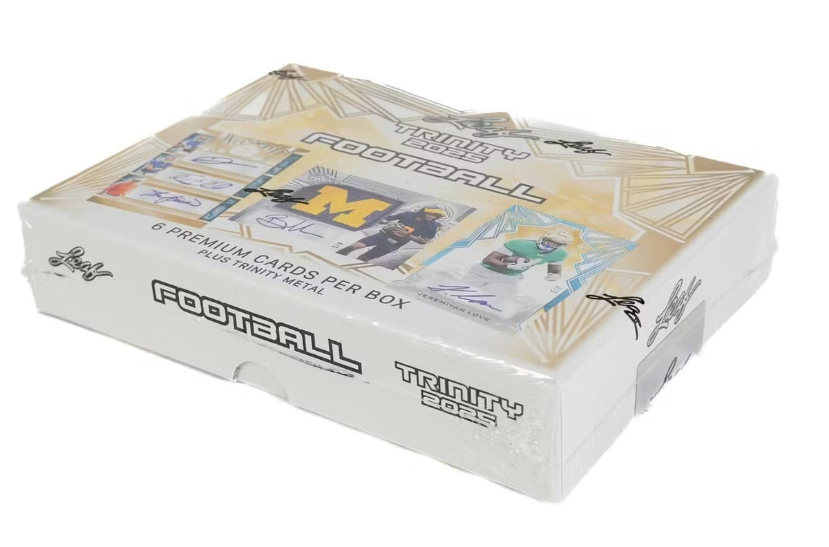 2025 Leaf Trinity Football Hobby Box (SALE)