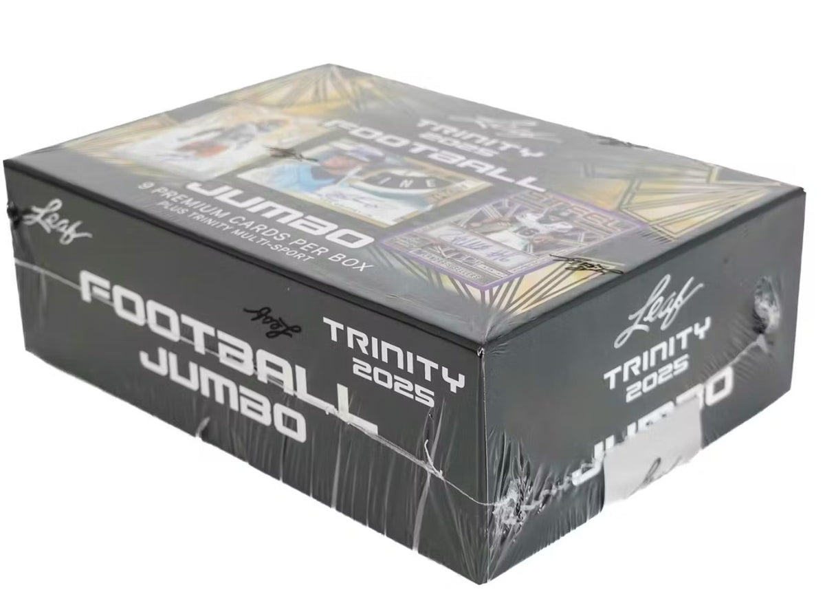 2025 Leaf Trinity Football Hobby Jumbo Box