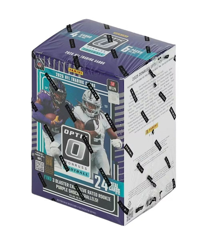 2025 Panini Donruss Optic Football Blaster Box (Purple Shock Parallels!)