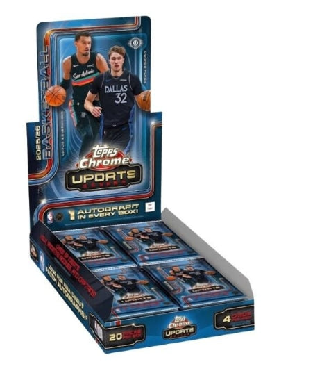 2025/26 Topps Chrome Update Series Basketball Hobby Box