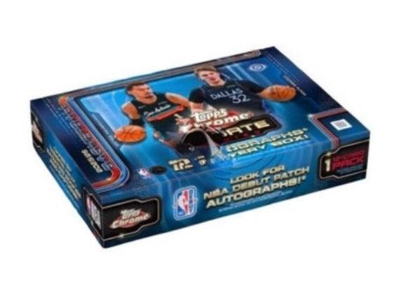 2025-26 Topps Chrome Update Series Basketball Delight Box