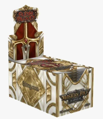 Flesh and Blood TCG: Mastery Pack Warrior Booster BOX