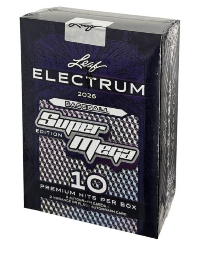 2026 Leaf Electrum Baseball Super Mega Box