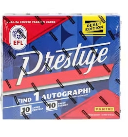 2025/26 Panini Prestige EFL Soccer Hobby Preferred Box (SALE)