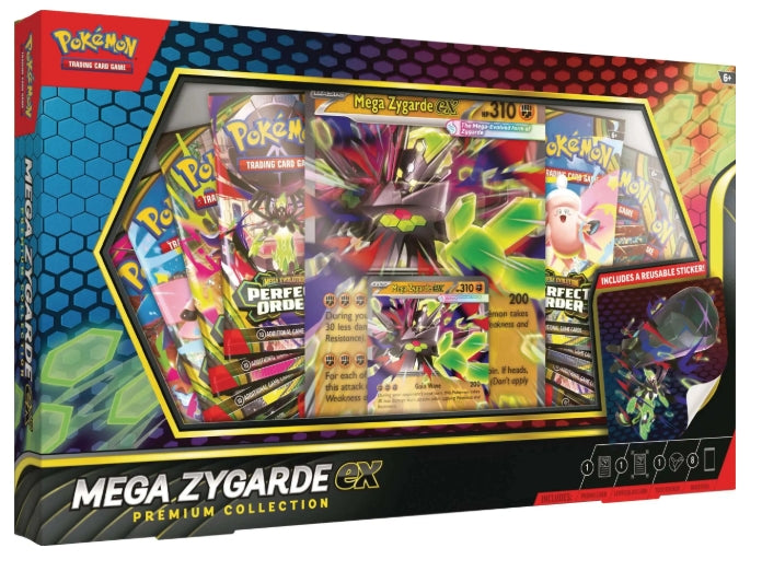 Pokemon TCG: Mega Zygarde Ex Premium Collection Box (PRE-ORDER)