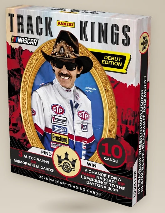 2026 Panini Track Kings NASCAR Racing Hobby Box (PRE-ORDER)