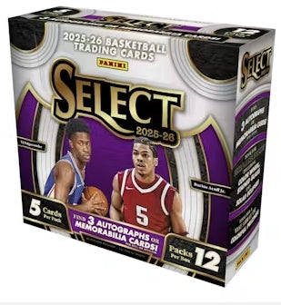 2025/26 Panini Select Basketball Hobby Box (PRE-ORDER)