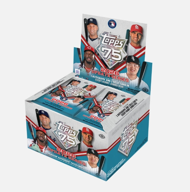 2026 Topps Update Series Baseball Jumbo Box (PRE-ORDER)